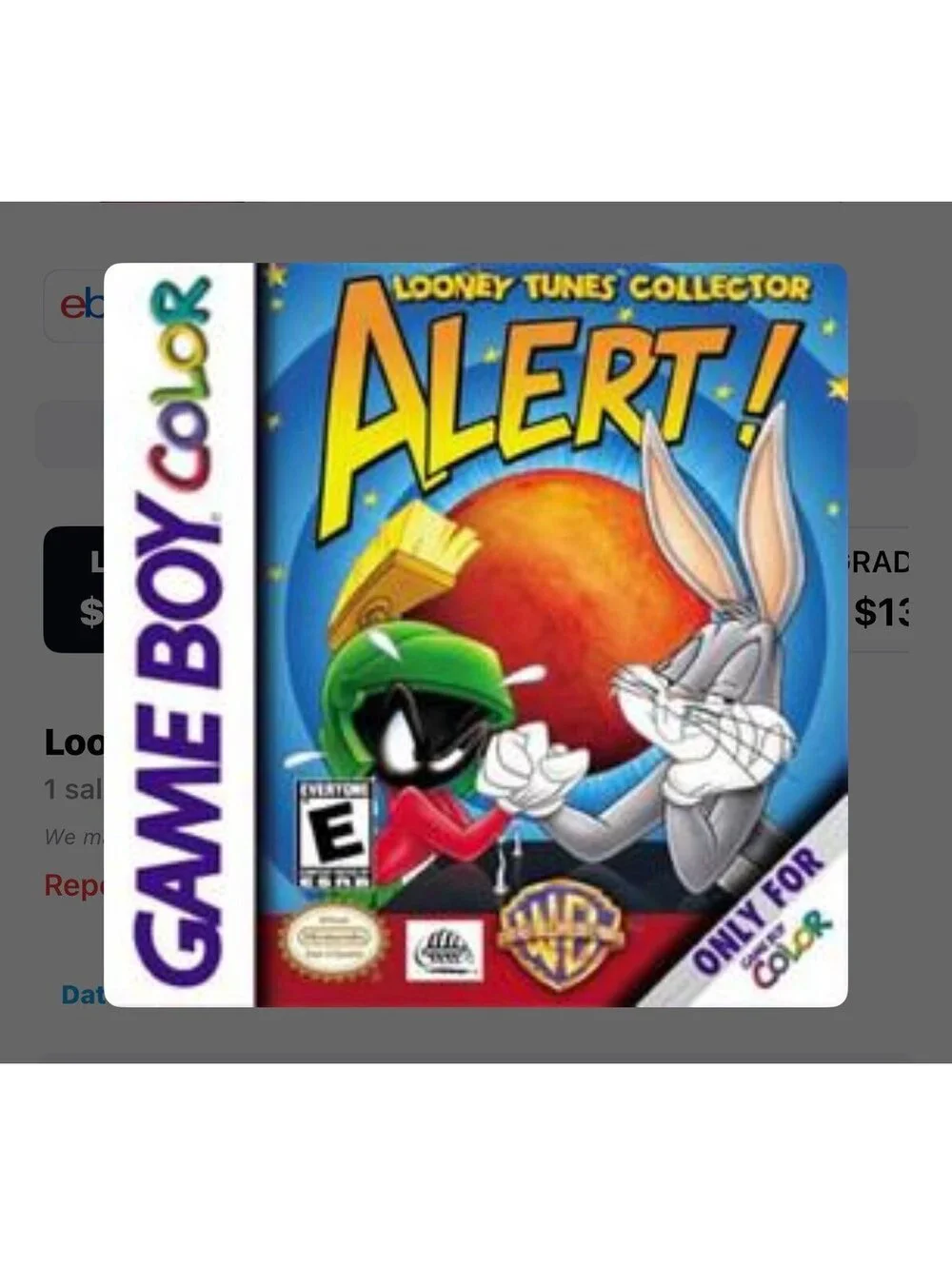 Looney Toons Collector Alert! For Gameboy color